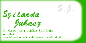 szilarda juhasz business card